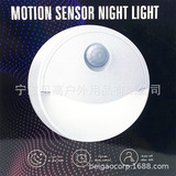 Индукционный ночник, интерьерное освещение для шкафа, батарея, физиологичное индукционное бра, человеческий датчик