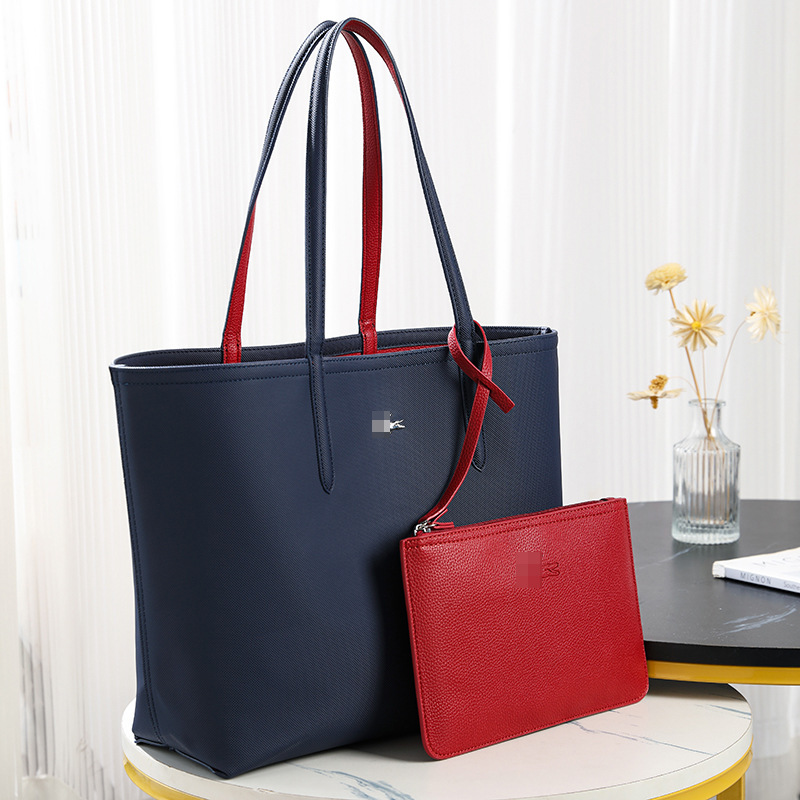 Tote Bag, Double-Sided, Dual-Use, Shoulder Bag, Handbag, Export-Style Mother-Daughter Bag, Shopping Bag, Women's Casual Tote Bag, Women's Bag