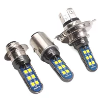Оптовая Продажа с фабрики 12LED H4 светодиодные фары мотоцикл электромобиль для одного когтя H6 три когтя H4 мотоцикл свет