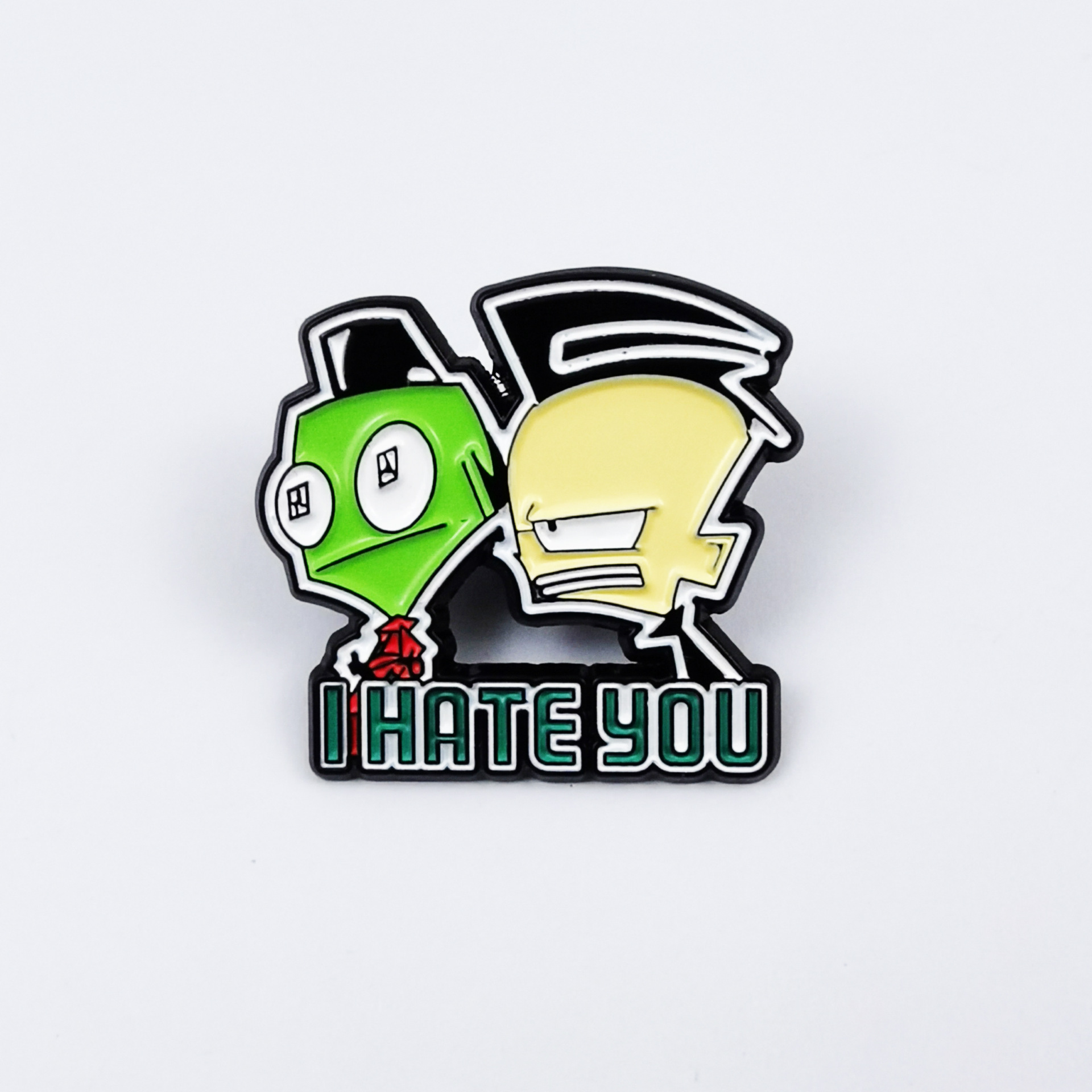 Broche de la serie de zombies de dibujos animados, estilo divertido, accesorios para niños, insignias, ropa linda, top, medalla de alfiler image 9