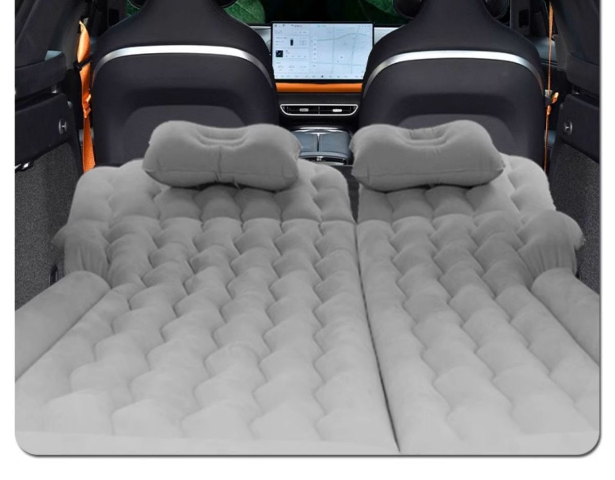 Cross-Border Car Inflatable Bed, Car Rear Seat Air Mattress, Suv Universal Folding Sleeping Inflatable Mattress, Travel Mattress