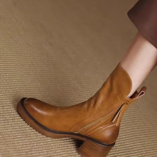 Martens, genuine chelsea English style, low boots, British style
