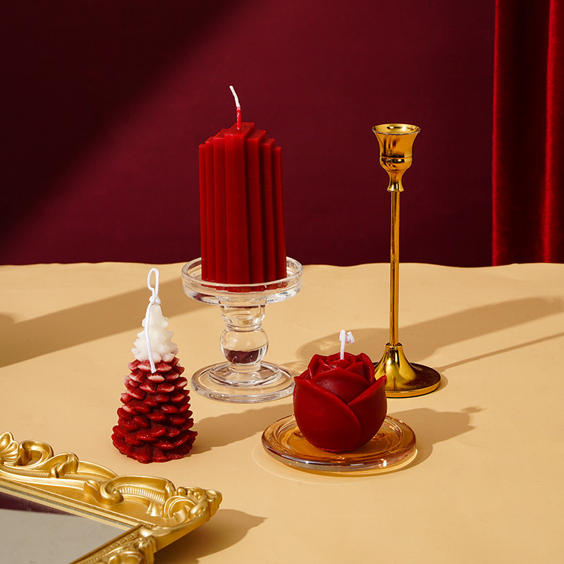 Julesojavoks duftende stearinlys Gave Ins Creative Home Decoration Set Skyderekvisitter Feriegave_voghion.com