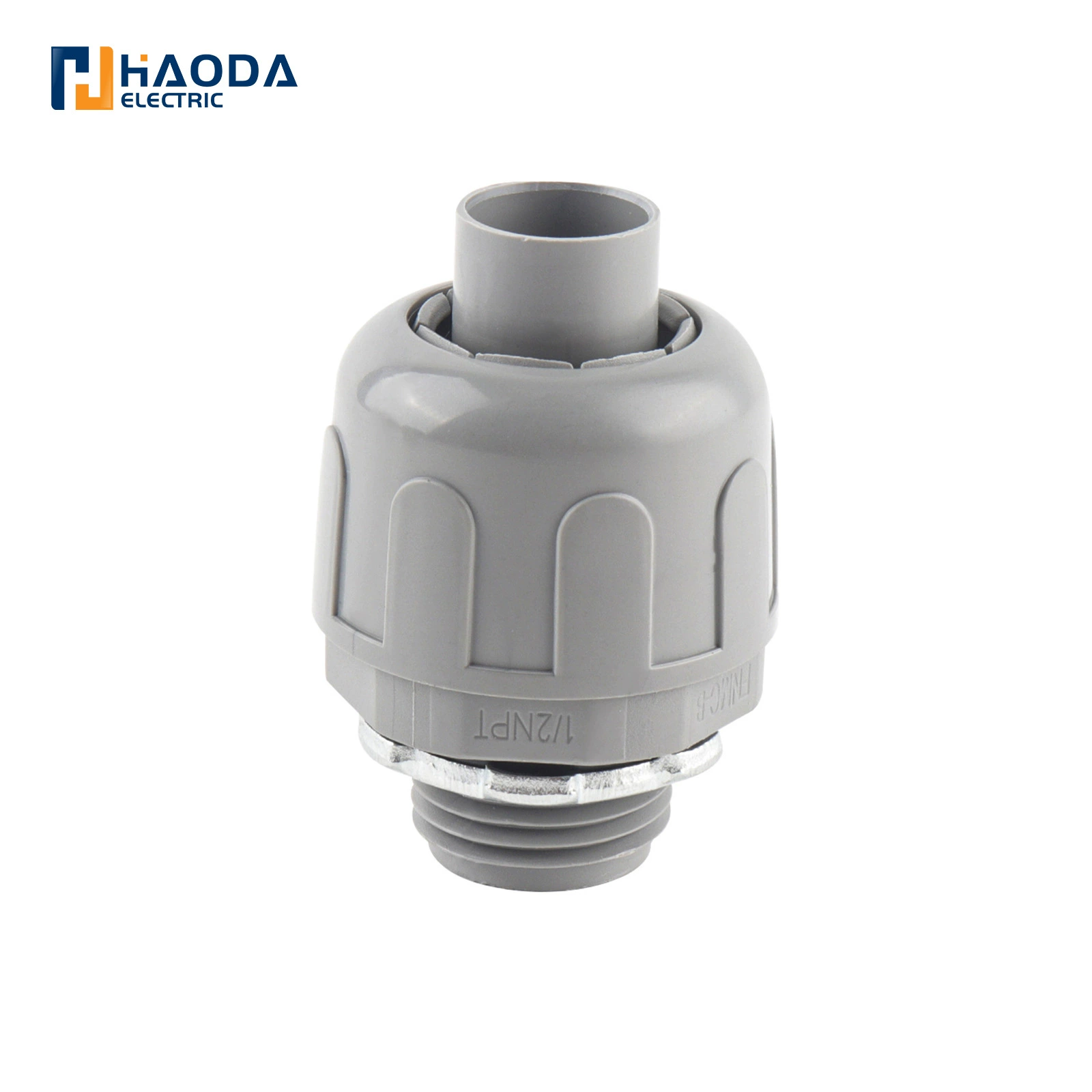 Non-metallic liquid tight consortuit connector