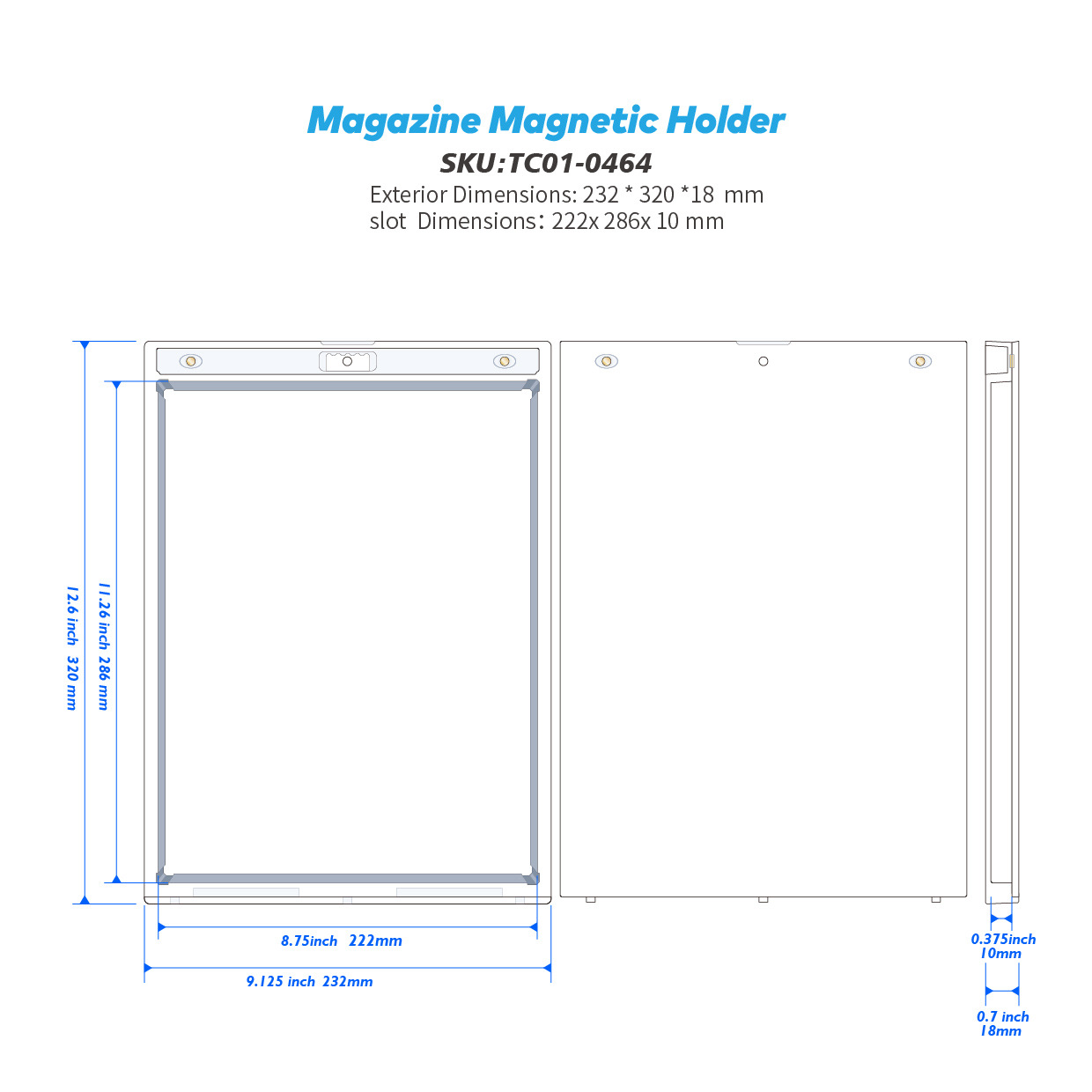 Soporte para tarjetas fotográficas de 55PT, tarjetero promocional de 5*7 para juegos de cartas, expositor de tarjetas de 200PT, soporte para tarjetas de revistas de anime al por mayor image 11
