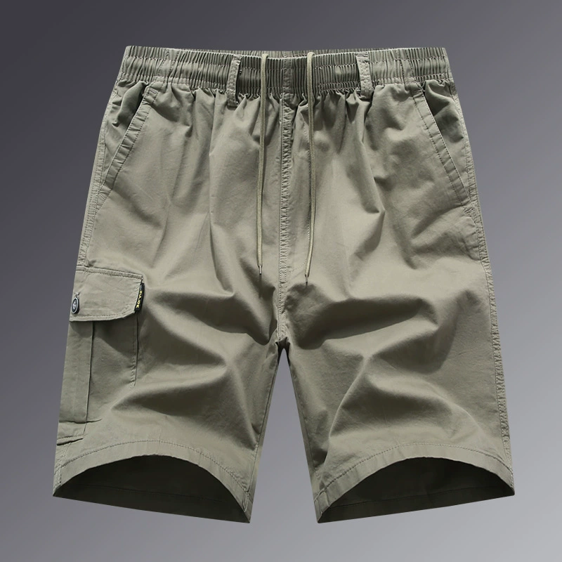 2025 новые хлопчатобумажные повседневные модные шорты для мужчин летом