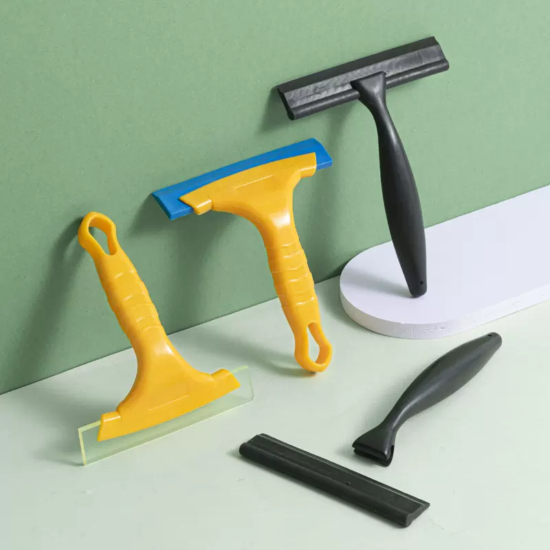 直供玻璃纸汽车贴膜牛筋刮水板可拆卸放纸筒刮板环氧彩砂刮刀批发