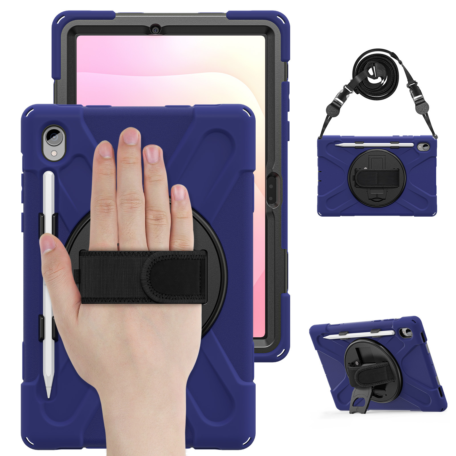 跨境适用Samsung S11海盗王平板保护套 S11 Ultra 旋转三星皮套