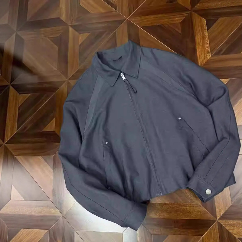美式翻领夹克短外套男女秋季简约合页解构痞帅潮牌cleanfit上衣服|undefined
