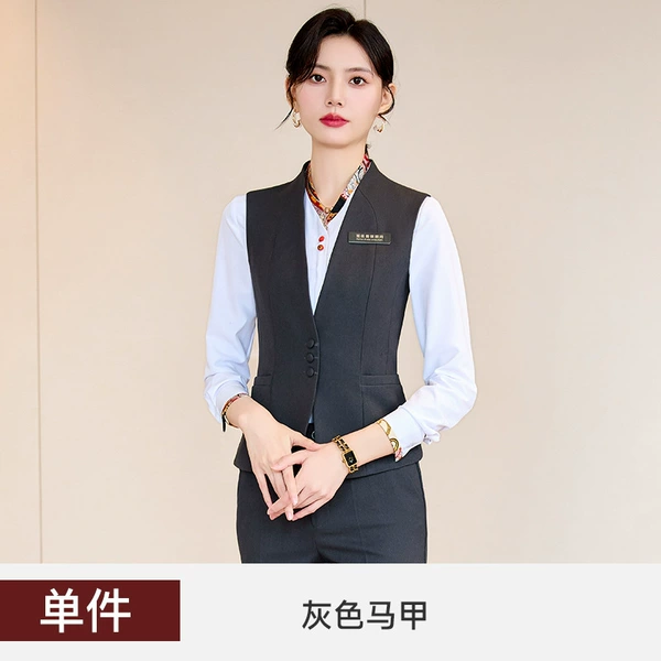 Gray vest