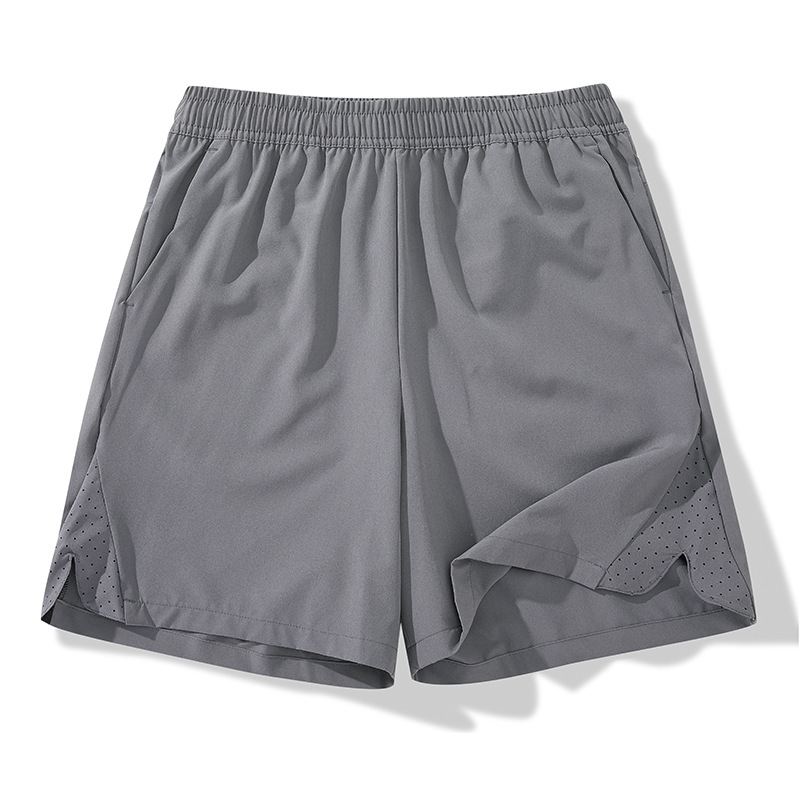 Quick-Drying Shorts for Men and Women, New Summer Trendy Five-Point Pants, Loose Wide-Leg Sports Ice Silk Thin Casual Pants