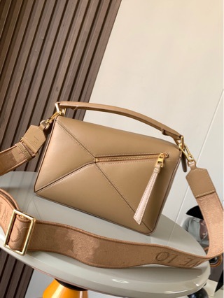 Leather geometric straps