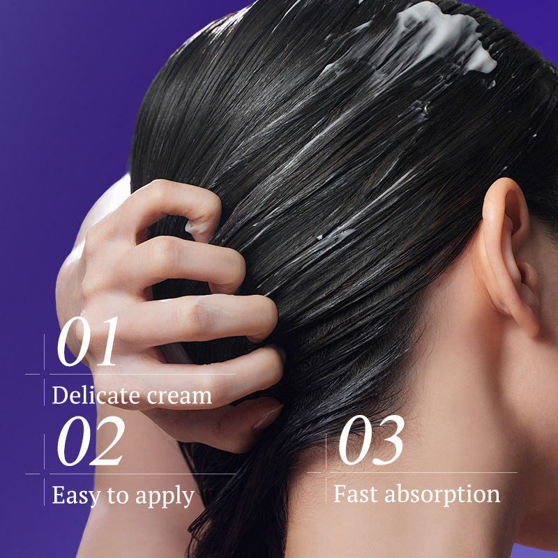 KORMESIC Ácido hialurónico 24H máscara hidratante para el cabello máscara para el cabello nutriente control de aceite cuidado del cabello comercio exterior transfronterizo image 3
