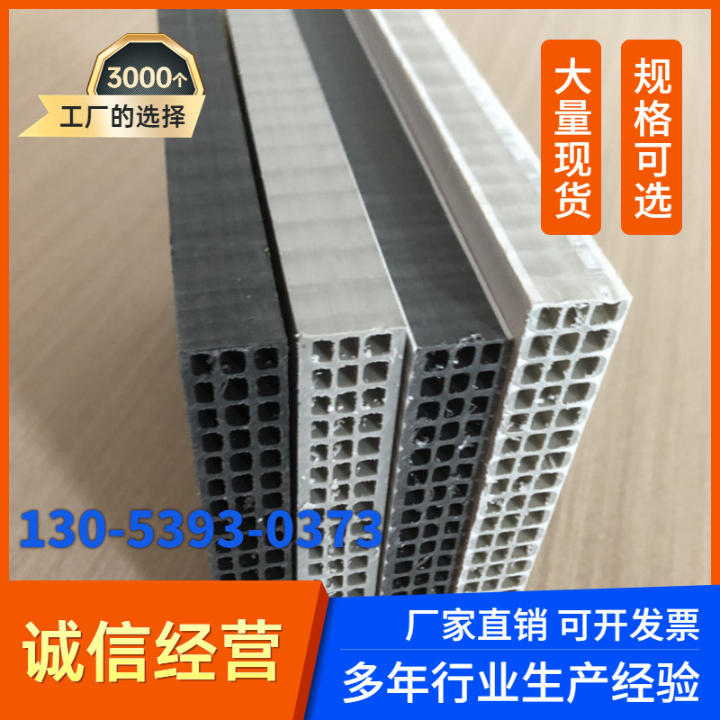 塑钢施工木板模板周转50次耐用新型中空塑料建筑木塑模版pvc防水