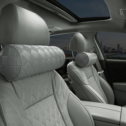 Corea del Sur nuevo coche cuello almohada coche avanzado cuello almohada Universal asiento de coche reposacabezas almohada al por mayor