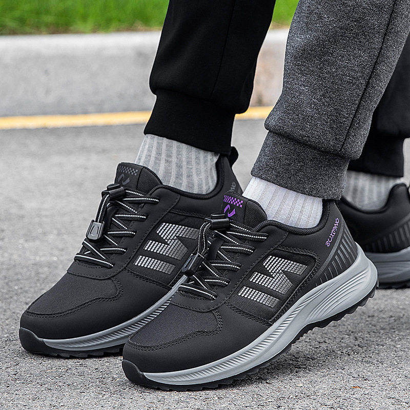 Zapatos para hombres primavera y otoño zapatos para padres de mediana edad cómodos antideslizantes suaves zapatos deportivos casuales