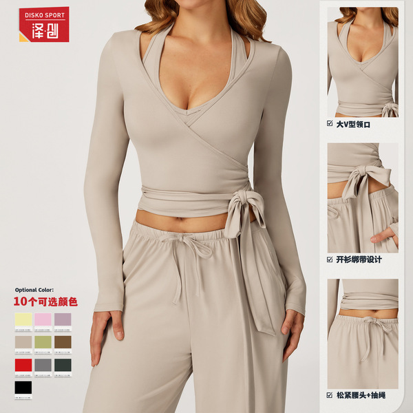Long-sleeve for yoga