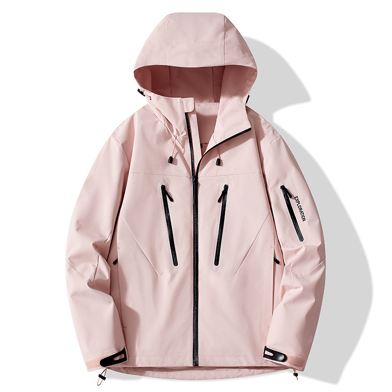 鳥家同型ジャケット、カスタムロゴ刺繍入り、3in1登山服、防風防水、裏起毛ジャケット、男女兼用|undefined