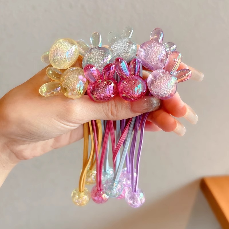 Banda de goma de dopamina para niños lindos joyas de cabello anillo de cabello de cabello para niñas coloridas pequeñas bandas de goma para niños lindos joyas de cabello