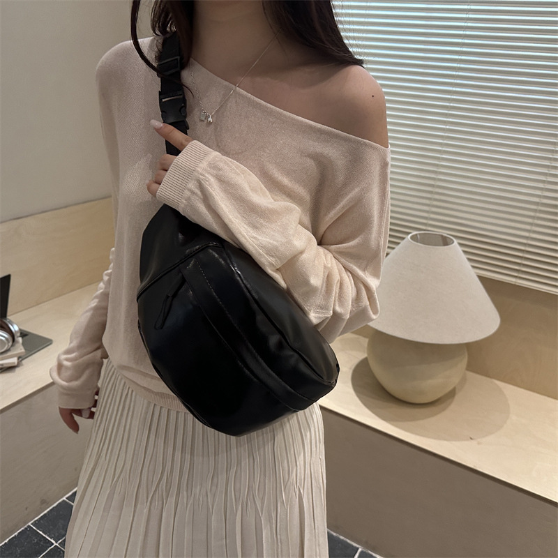 Casual viajes de moda de viaje 2026 brillante cara de verano nuevo deportivo japonés bolso de pecho bolso de cintura