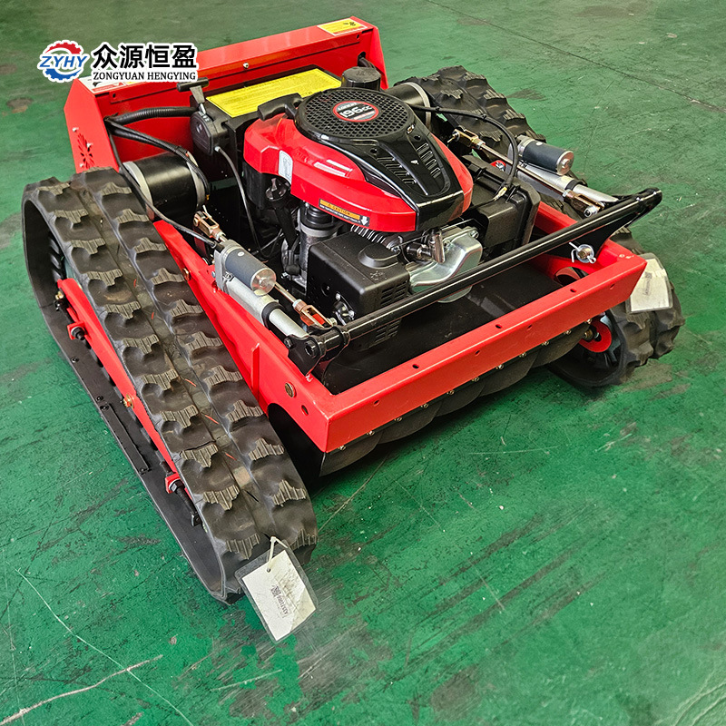 无线智能省时省力遥控割草机 遥控割草机越野款608-90红色打草机