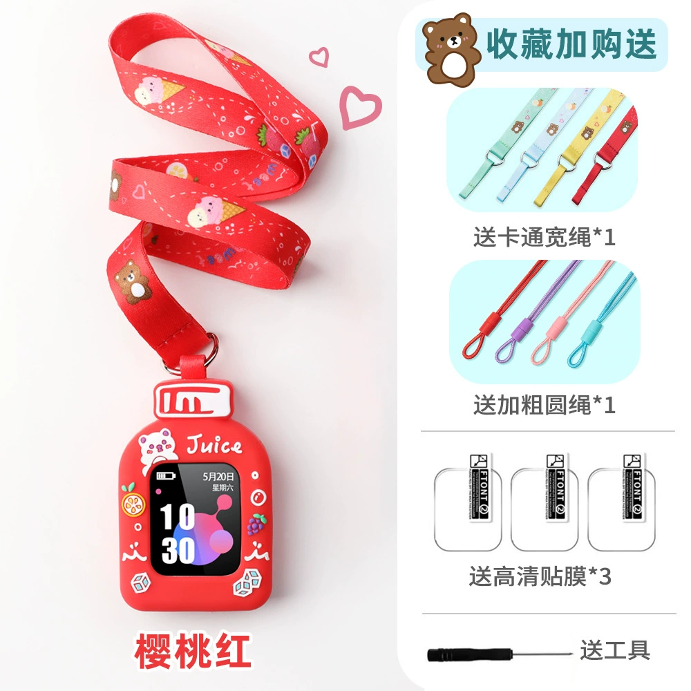 Silicone protective case kit for Z series smartwatches (Z1–Z10), strap, lanyard, screen films