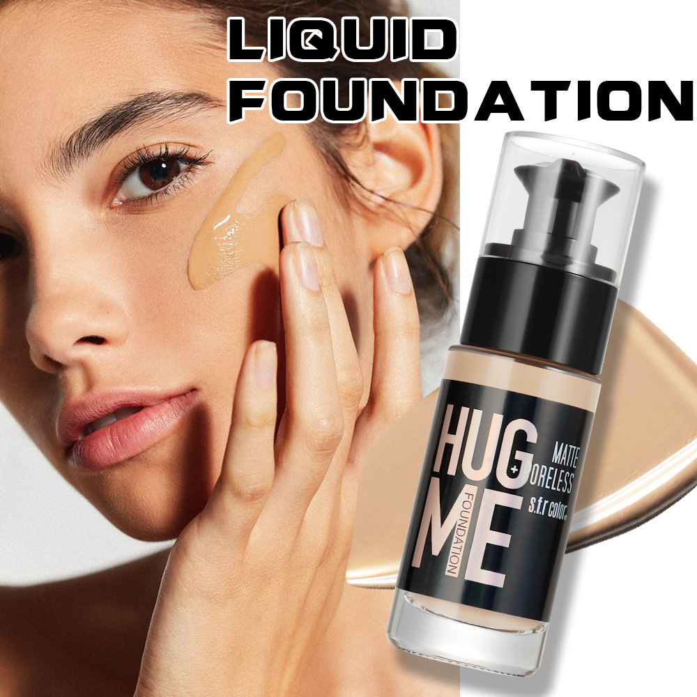 s.f.r color comercio exterior al por mayor natural ligero hidratante blanqueador duradero no elimina el maquillaje control de aceite líquido base impermeable