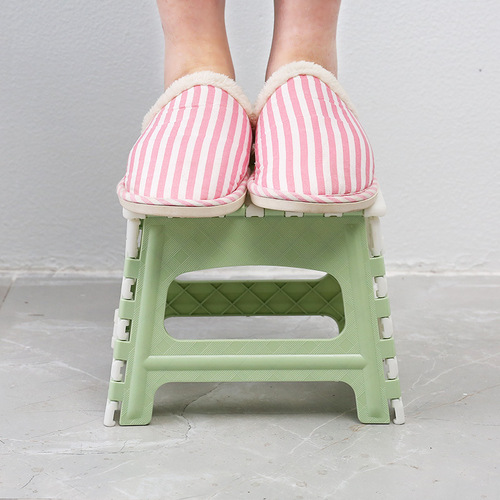 Thickened plastic stool camping folding stool portable handle stool small stool portable stool 150kg
