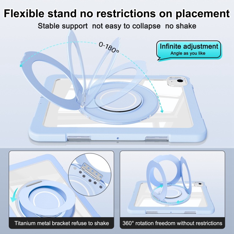 Estudo de placa plana de cristal sin ranura para bolígrafo para iPad Air 11 2024 / Air 10.9 2022 / iPad Pro 11