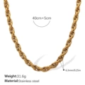 XL395G Gold Necklace