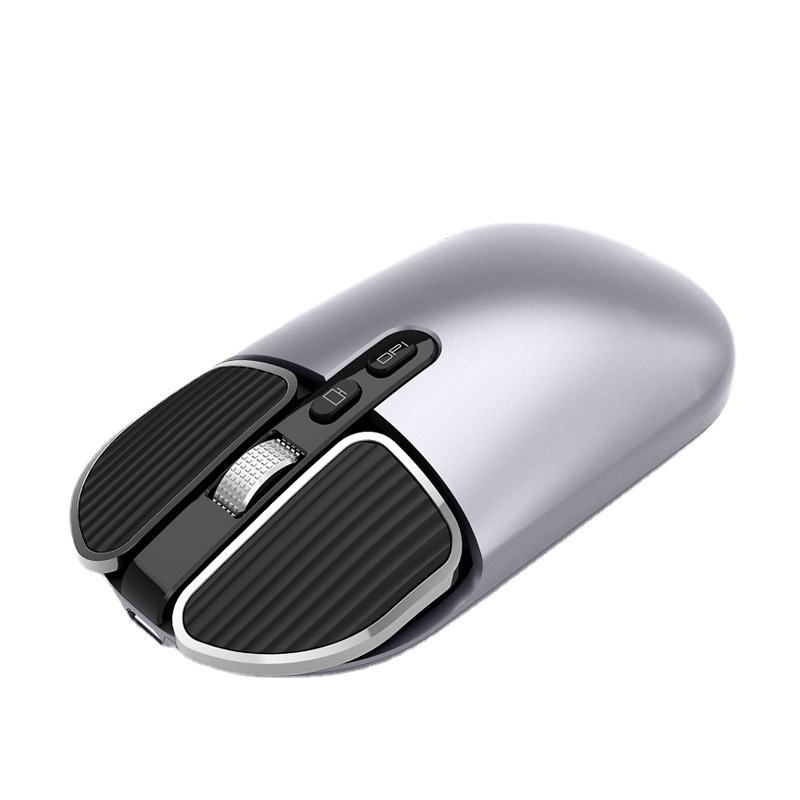 Tiger Cat M203 Bluetooth ratón inalámbrico de modo dual de escritorio ordenador portátil oficina en casa ratón mudo luz de carga