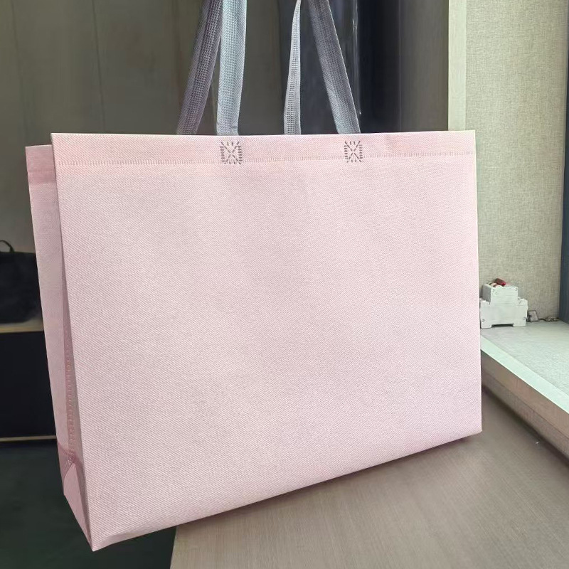 Engrosado Internet celebridad Tridimensional no tejido bolsa de tienda de ropa de las mujeres bolso de compras logotipo personalizado