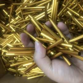 6063国标铝管加工喷砂阳极氧化铝合金管材精密切割加工通心铝管子