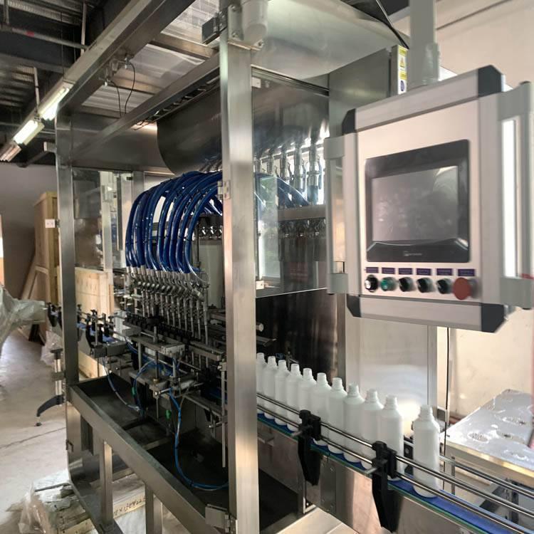 自动活塞式灌装机 农药旋盖机 悬浮剂液体灌装机灌装机械是中环1Z