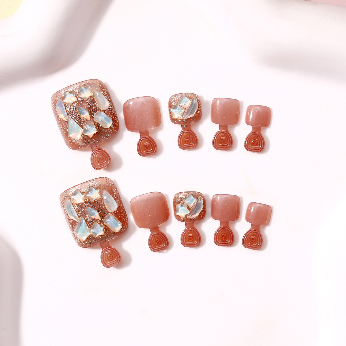 Usado en verano, uñas, uñas, ojos de gato, pinzas, uñas de pie, uñas de pie, uñas de pie, uñas de pie, uñas