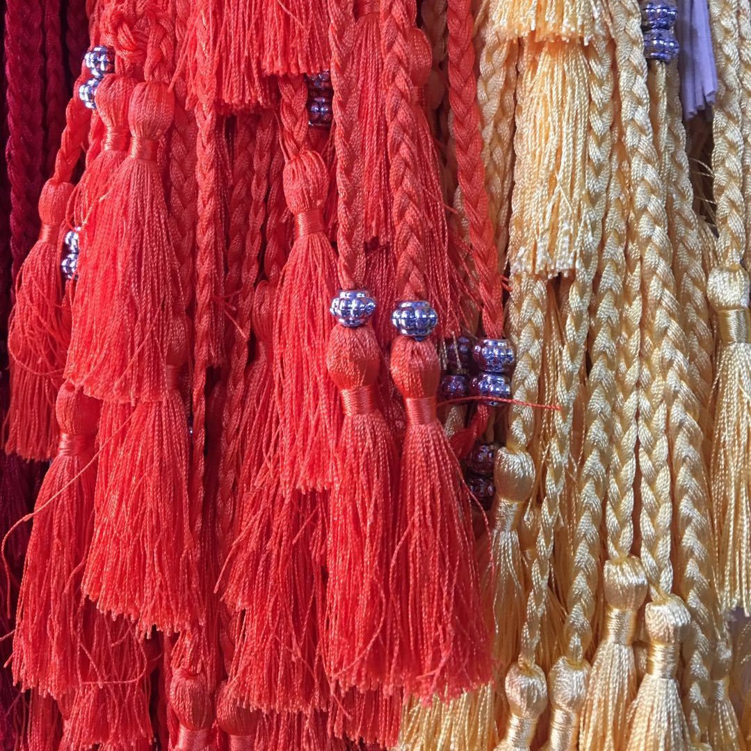 厂家直供颜色涤纶辨子南瓜珠运动裤带休闲腰带批发