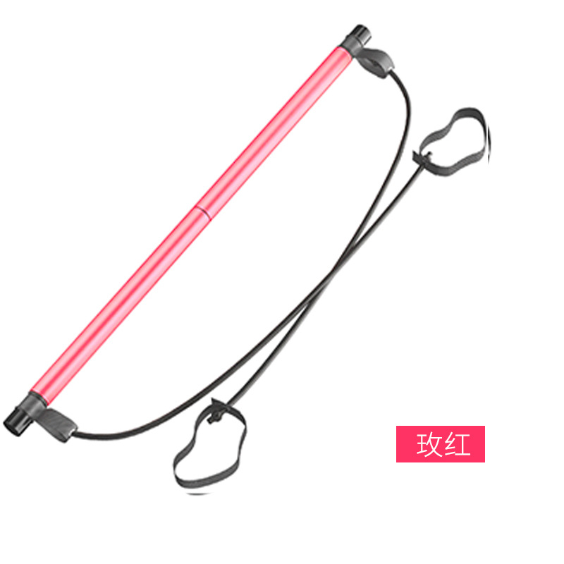 Pilates stick fitness resistencia palo yoga stick casa yoga Squat vientre contracción pierna belleza fitness bar yoga tire palo