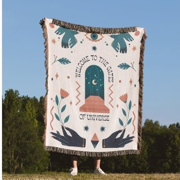 국경 대외 무역 현장 담요 태피스트리 침대 담요 소파 담요 크리 에이 티브 장식 태피스트리 거실 장식 담요 소파 타월