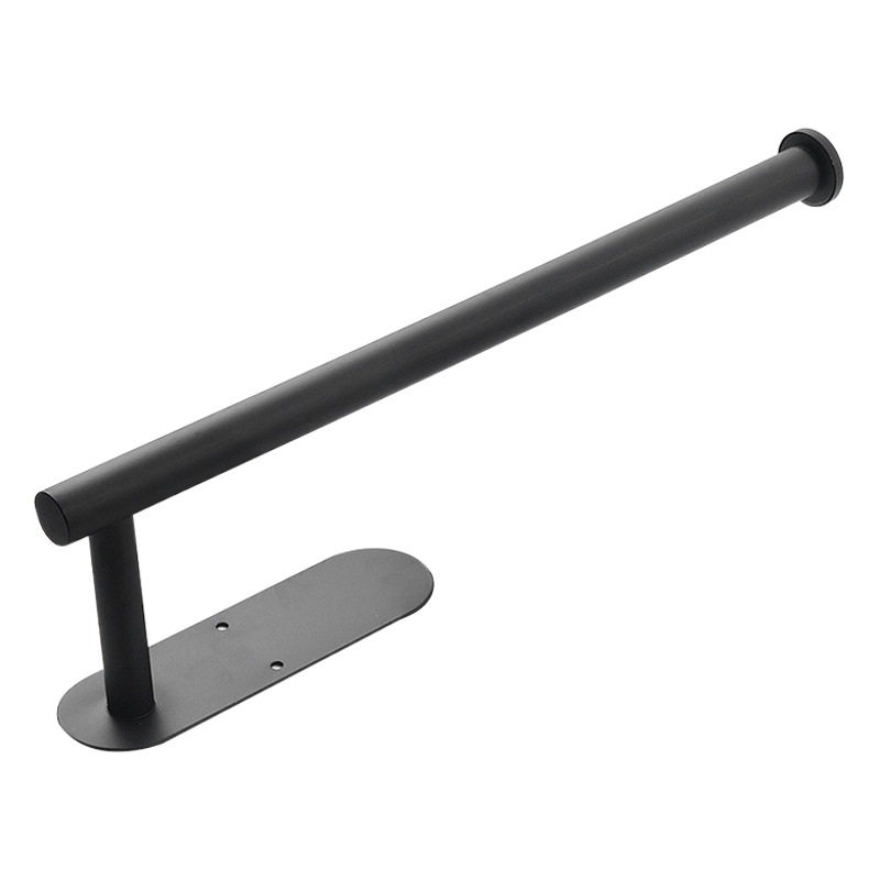 Amazon transfronteriza 304 sostenedor del tejido de acero inoxidable de la cocina rollo de papel de plástico titular de almacenamiento rack perforar libre gabinete