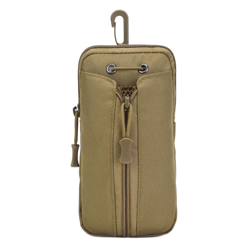 Bolsa de teléfono móvil cinturón multifuncional bolsa colgante pequeña bolsa de hervidor bolsa de cinturón vertical práctica bolsa de cintura táctica impermeable resistente al desgaste