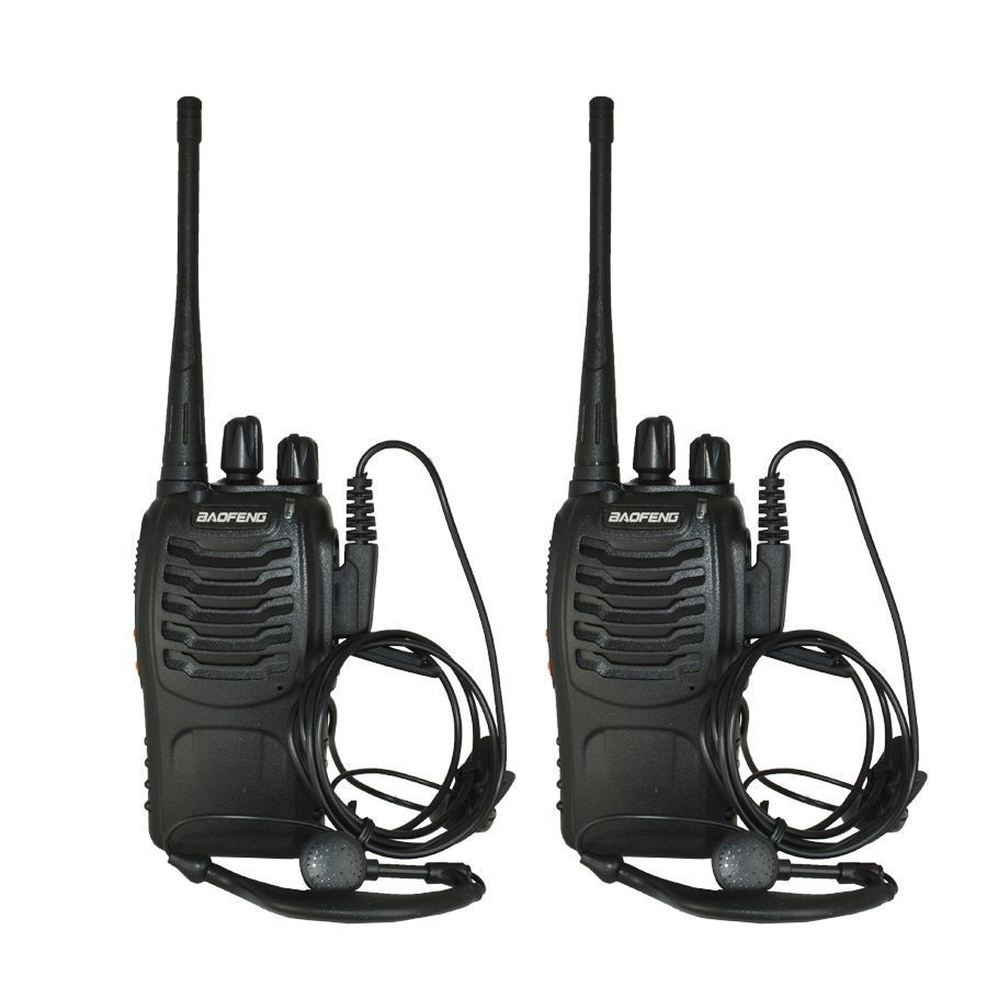 BF-888S Long-Range Radio Two-Way Radio: An Essential Gadget for Construction Sites, Security Guards, and Property Management. Wireless radio.