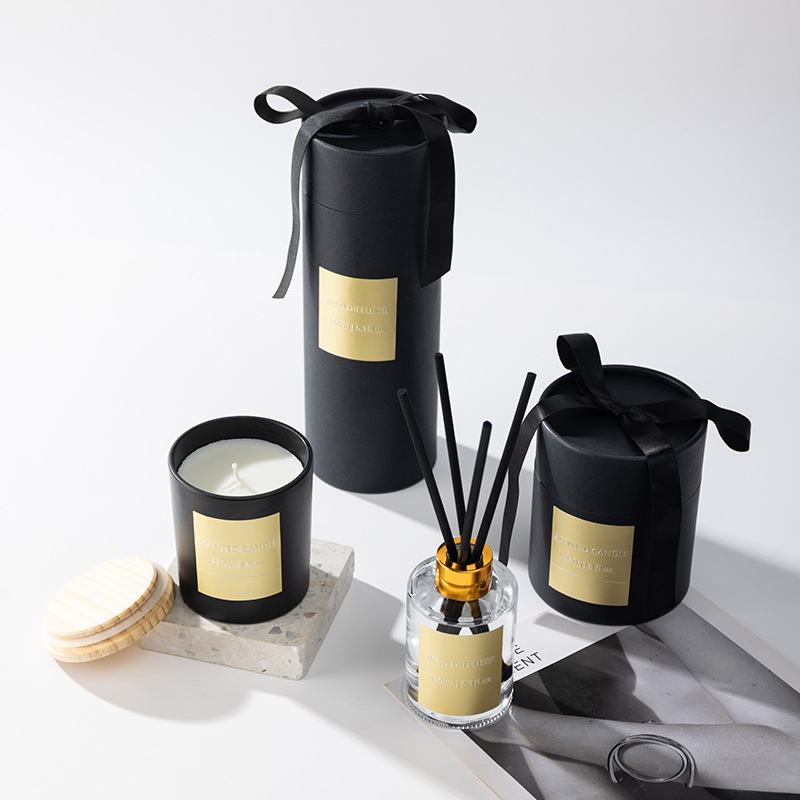 Velas aromáticas de soja natural de alta calidad, personalizadas, fábrica al por mayor, fragancia de lujo para el hogar