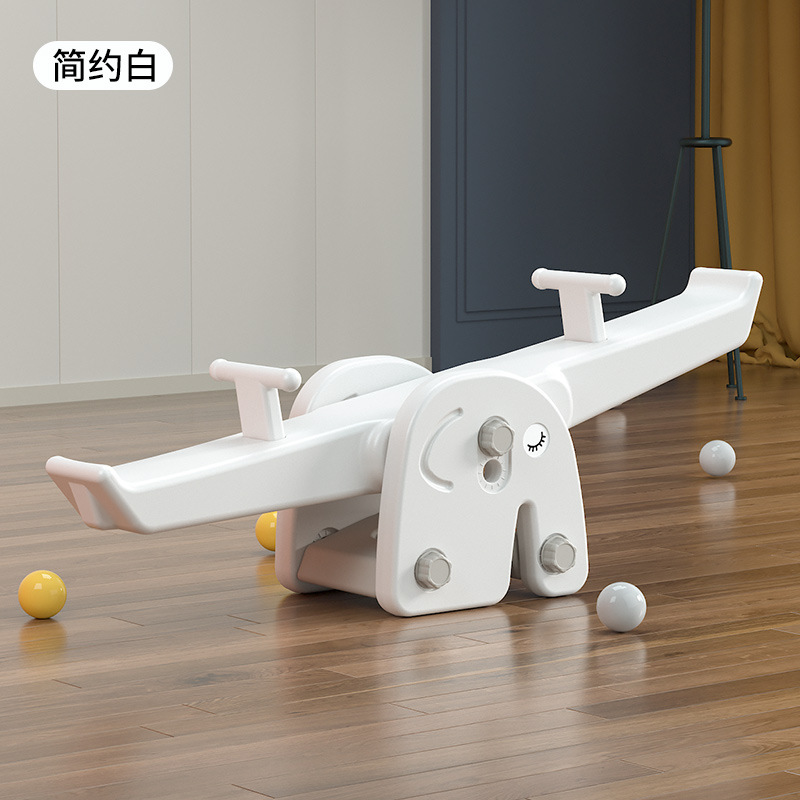 子供のシーソーのバランスボードの室内の家庭用の二人の感覚システムの幼稚園の赤ちゃんの反り板の屋外のおもちゃ