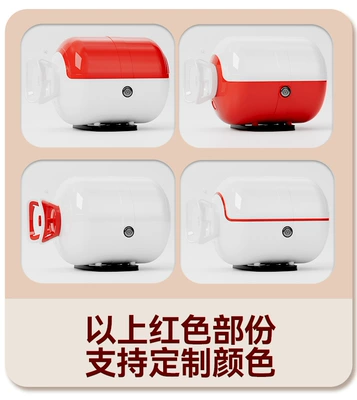 New Motorcycle Tail Box, Gas Tank Abs Material Motorcycle Trunk, Scratch-Resistant and Waterproof Electric Vehicle Trunk (Motorcycle trunk) - for-customized-colors-please-contact-the-owner