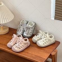 {22-30码}女童凉鞋包头运动凉鞋儿童公主鞋夏新款网面透气溯溪鞋