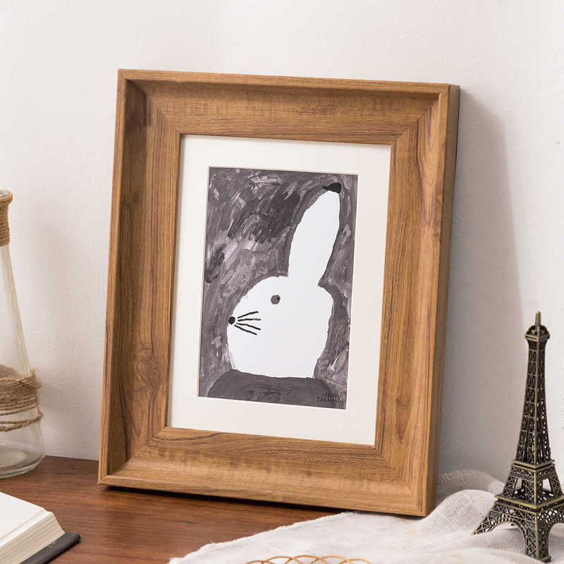 Minimalist Photo Frame Display Stand with a High-End Feel, Empty Frame Decoration 6inch 7inch 8inch 10inch Oil Painting Frame Puzzle Outer Frame Wall Hanging