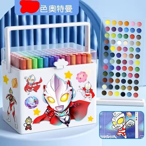 Acrylic marker pen washable opaque color stackable waterproof quick-drying hand-painted diy watercolor pen painting book