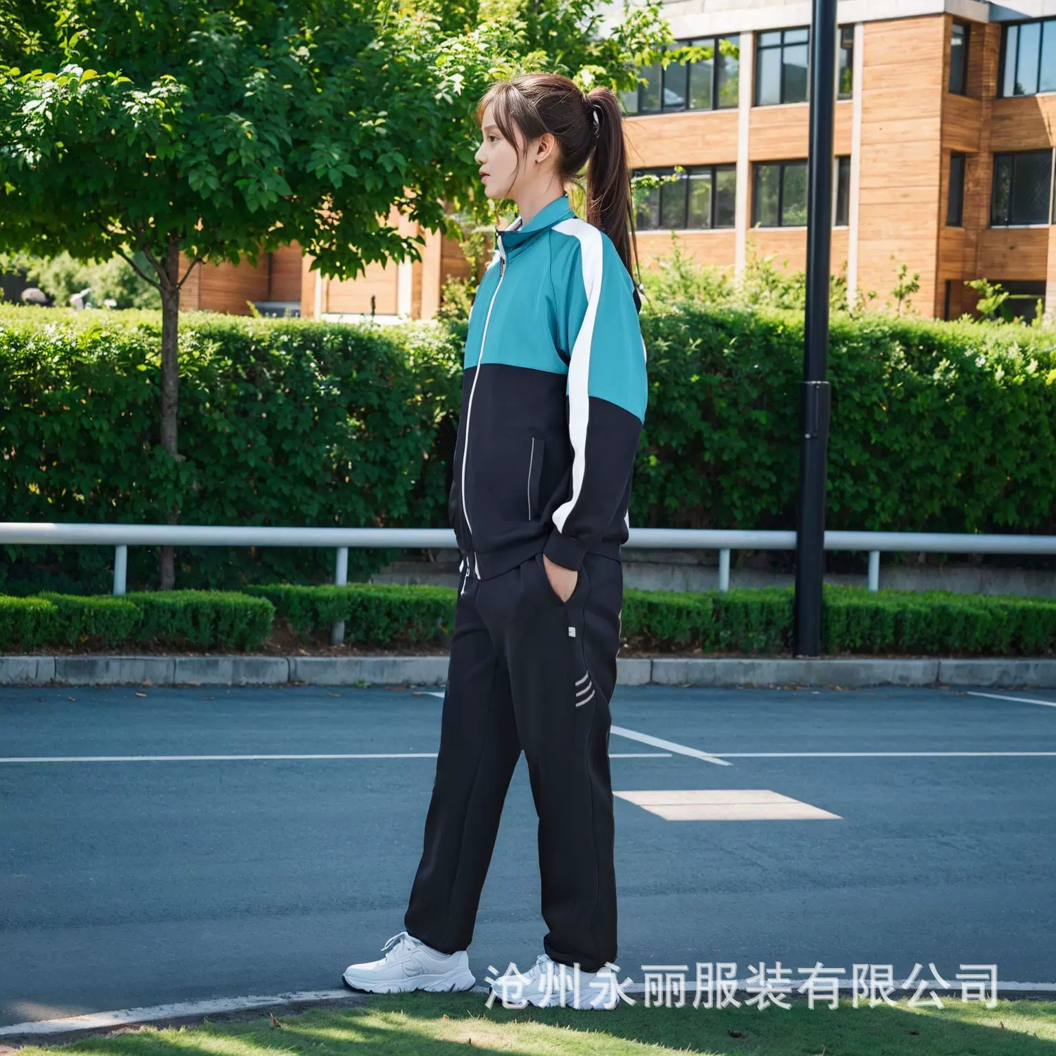 定制中小学生新款体操校服套装儿童运动风幼儿园园服春秋季团体服