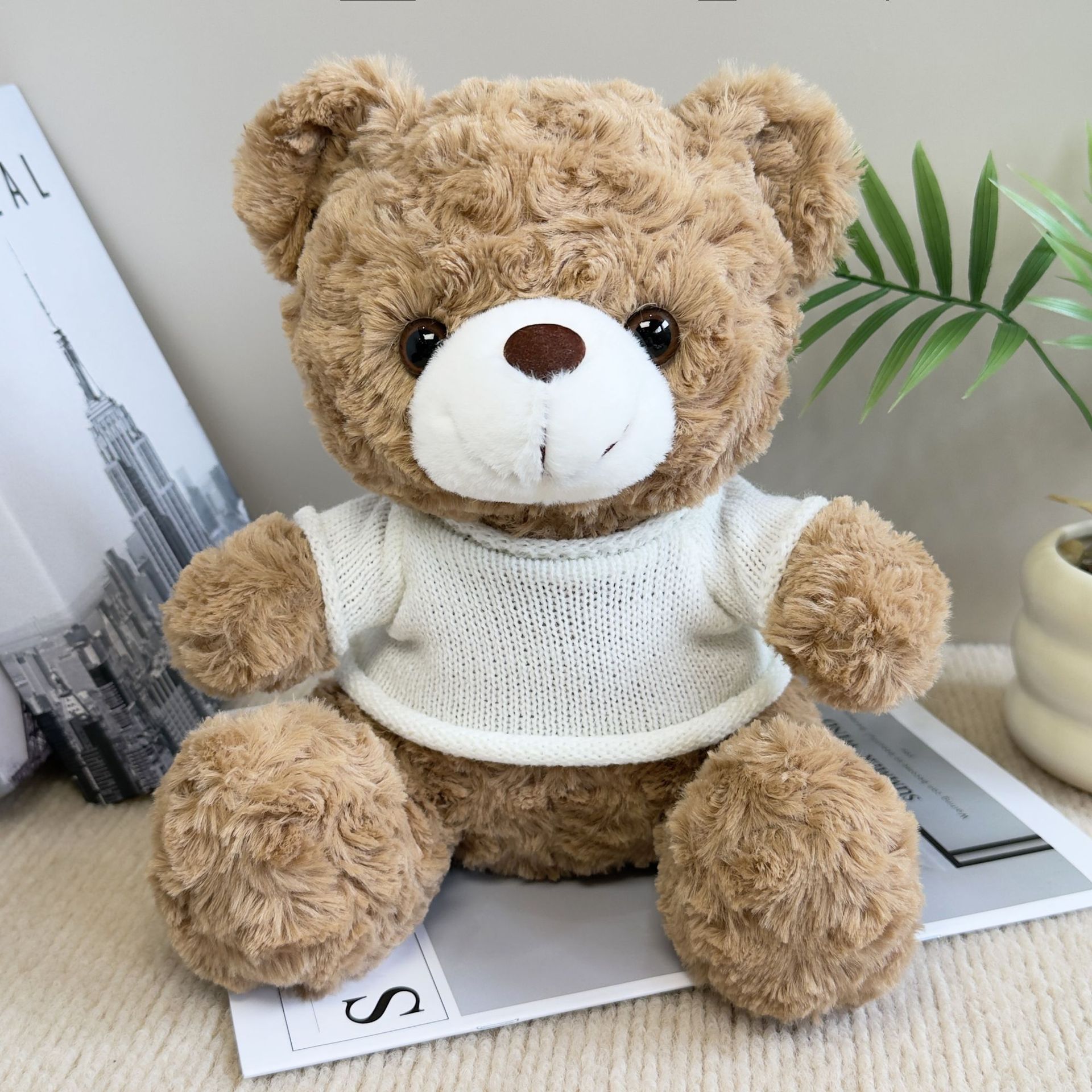 Osos de peluche abrazar osos muñecas muñecas agarrar muñecas regalo para niños impresión LOGO regalo juguetes de peluche