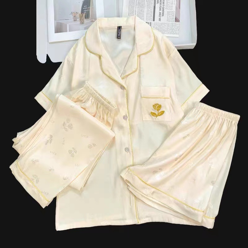 [가슴패드 포함 3종세트] 샴페인 튤립